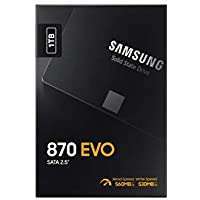 Samsung 870 EVO 1TB SATA 2.5" Internal Solid State Drive (SSD) (MZ-77E1T0)