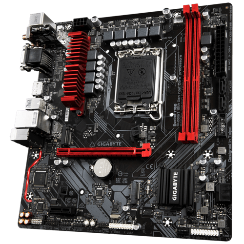 Intel® B660 GAMING Motherboard with 6+2+1 Phases Hybrid Digital VRM with MOS Heatsink, 2 x PCIe 4.0 M.2, 2.5GbE LAN, 802.11ac Wireless​, Rear USB 3.2 Gen 1 Type-C®, RGB FUSION 2.0, Q-Flash Plus​​​
