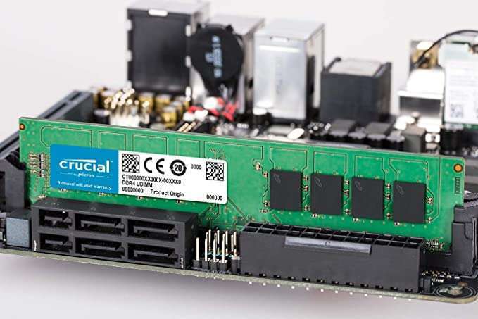 CRUCIAL 8GB DDR4 3200MHZ UDIMM PC MEMORY-CT8G4DFRA32A