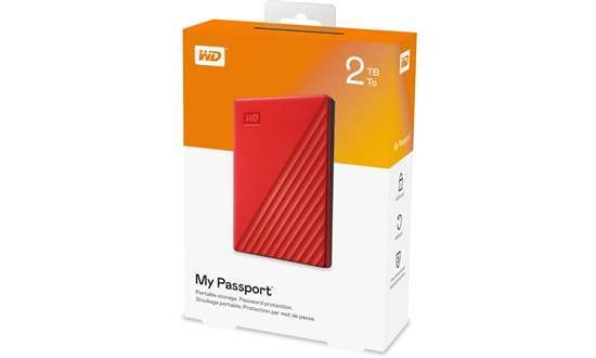 HDD Western Digital My Passport - 2TB Red