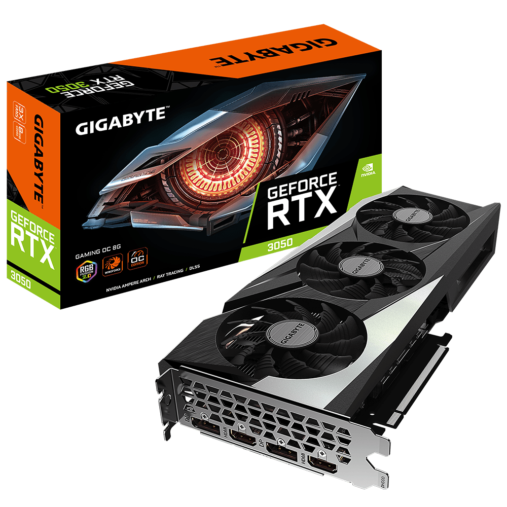 GIGABYTE GeForce RTX™ 3050 GAMING OC 8G