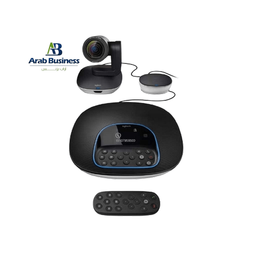 Logitech GROUP Full HD Conferencing Webcam System - Black