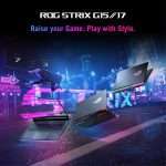 ROG Strix Gaming G15 G513RM-HF284W,Ryzen7 6800H, 16GB Ram, 512GB SSD, Nvidia GeForce RTX™ 3060 6GB GDDR6, 15.6 Inch - Eclipse Gray