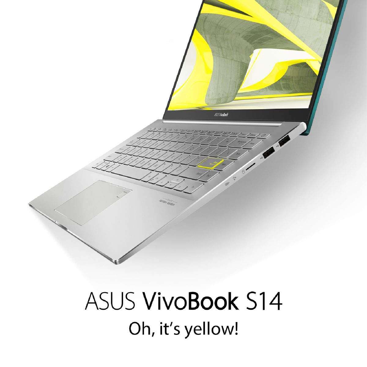 Asus Vivobook S14 S433EQ-AM07GW Intel Core™ i7-1165G7, 16GB DDR4 Ram, 512GB SSD, Nvidia GeForce MX350 2GB GDDR5, 14 Inch - Win 11-Gaia Green