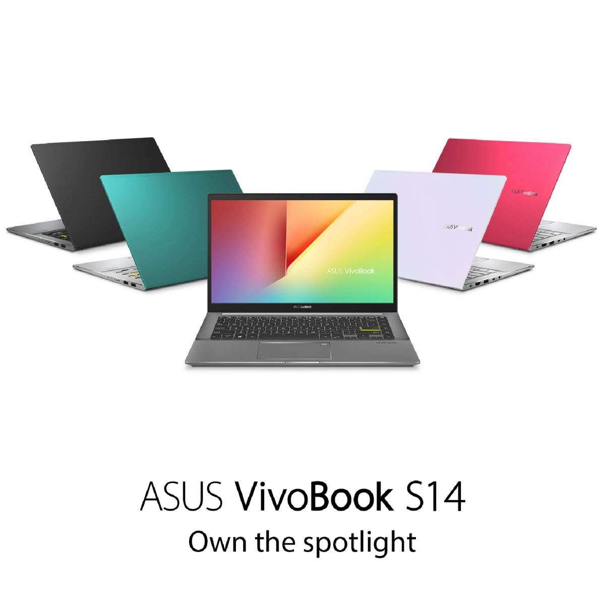 Asus Vivobook S14 S433EQ-AM0R7W Intel Core™ i7-1165G7, 16GB DDR4 Ram, 512GB SSD, Nvidia GeForce MX350 2GB GDDR5, 14 Inch - Win 11-Transparent Silver