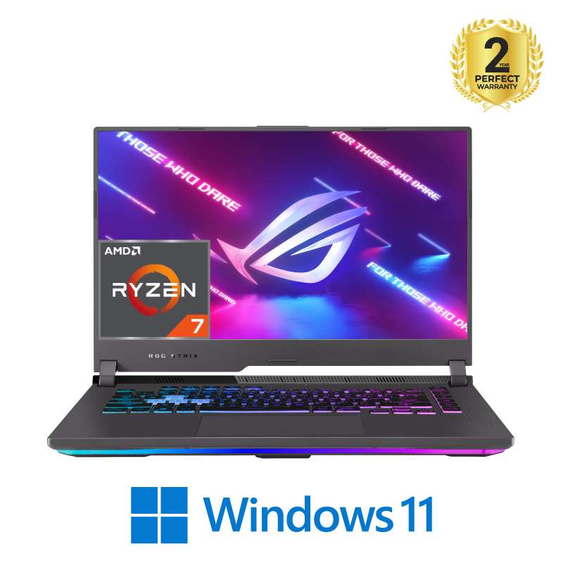 ROG Strix Gaming G15&nbsp;G513RC-HN088W,Ryzen7 6800H, 16GB Ram, 512GB SSD, Nvidia GeForce RTX 3050 4GB, 15.6 Inch - Eclipse Gray