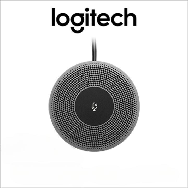 Logitech expansion microphone for meetup conference