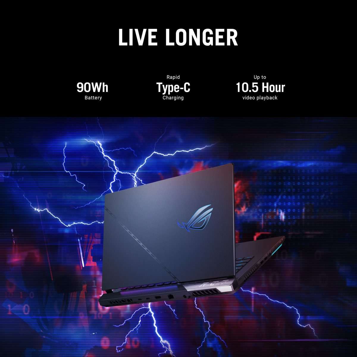 Rog Strix Scar 15 G533Zw-Ln086W-I9-12900H-Rtx 3070 Ti 8Gb Gddr6-15.6 Inch-16Gb Ddr5-4800 So-Dimm *2-1Tb Ssd-Win 11 Home-Off Black english_arabic Off Black
