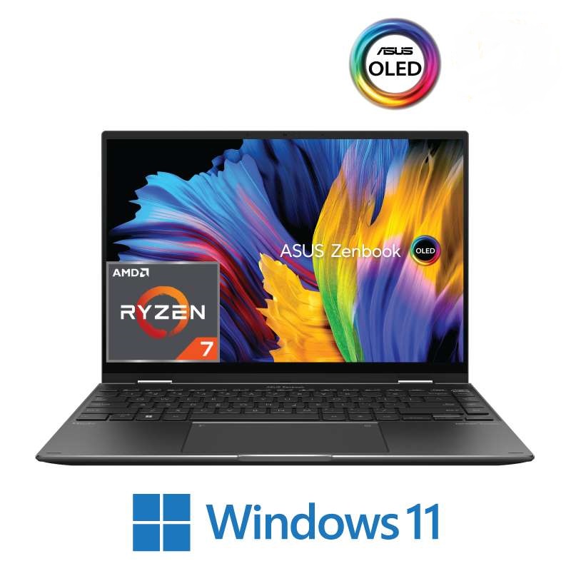 ASUS ZenBook UN5401QA-OLED007W 14″ 2.8K AMD Ryzen 7 5800H AMD Radeon 1TB SSD16GB