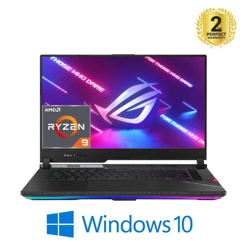 ASUS ROG Strix SCAR G533QS-HF017T AMD R9-5900HX-32GB-SSD1TB-RTX3080-16G-15.6FHD 300Hz-Win10-Black