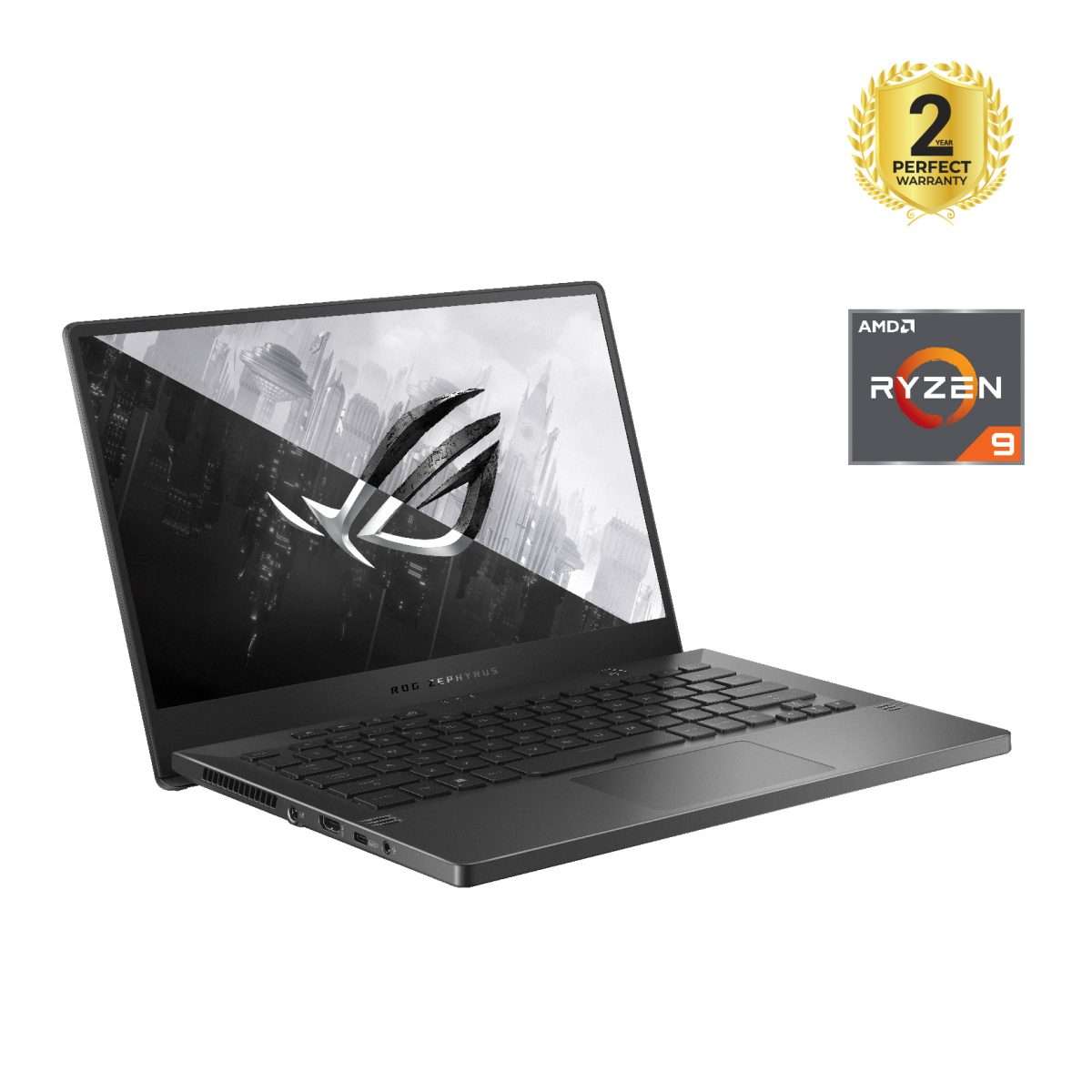 Asus ROG Zephyrus G14 GA401QM-HZ025T Gaming Laptop 14-inch FHD 144Hz AMD Ryzen 9-5900HS 16GB RAM 1TB SSD GeForce RTX 3060 6GB Win10 90NR05S3-M000Y0