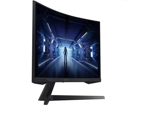 SAMSUNG 32 Inch Odyssey G5 Gaming Monitor with 1000R Curved Screen, 144Hz, 1ms, FreeSync Premium, QHD (LC32G55TQBMXEG), Black