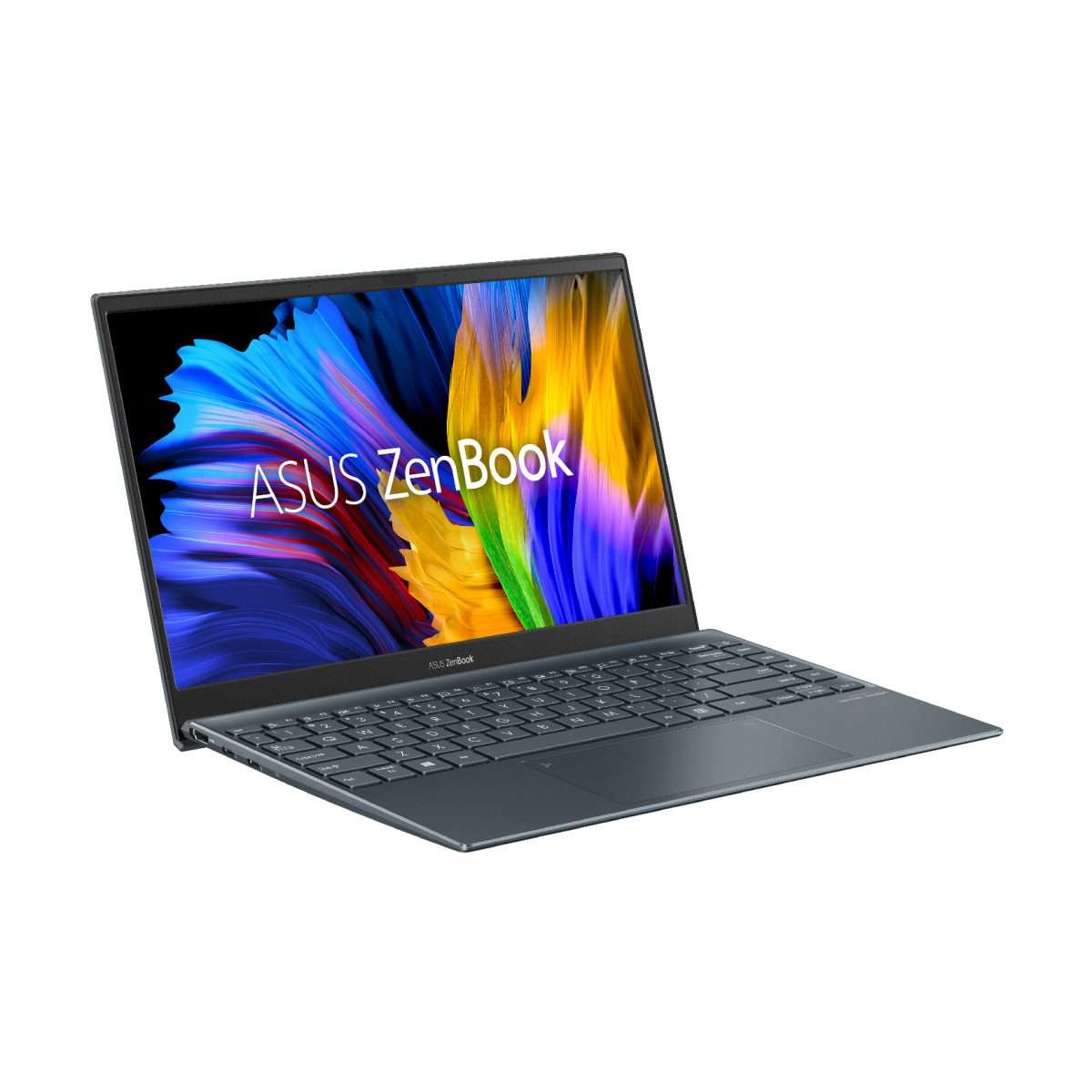 Asus Zenbook 13 Oled UX325EA-OLED005W (Pine Grey), Slim Laptop, I5-1135G7 8GB 512GB Pcie G3 Ssd, Win11 Home, 13.3 Inch Fhd 1920X1080 16:9 Oled, Hd Webcam, Backlit-Eng-Arb-KB