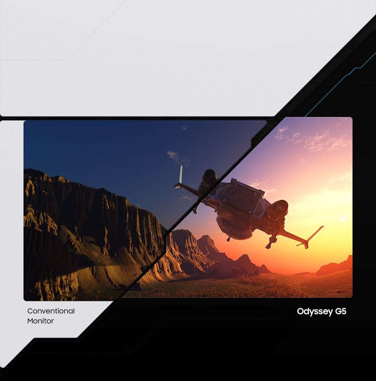 SAMSUNG 32 Inch Odyssey G5 Gaming Monitor with 1000R Curved Screen, 144Hz, 1ms, FreeSync Premium, QHD (LC32G55TQBMXEG), Black
