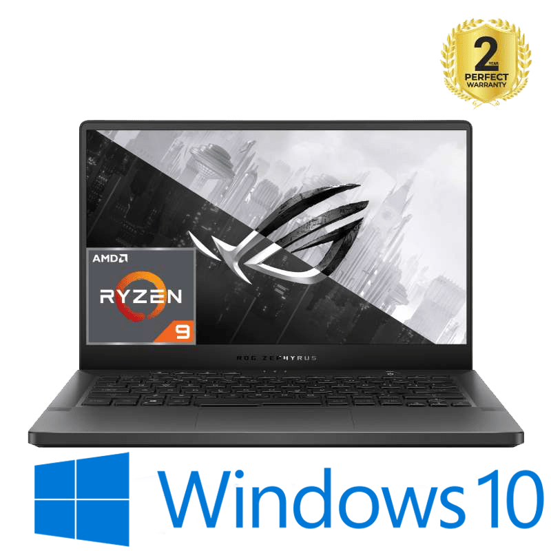 ROG Zephyrus G14 GA401QC-K2069T GeForce RTX™ 3050 Laptop GPU&nbsp; Windows 10 Home Free Upgrade to Windows 11¹ · AMD Ryzen™ 9 5900HS 14 inch , WQHD (2560 x 1440)