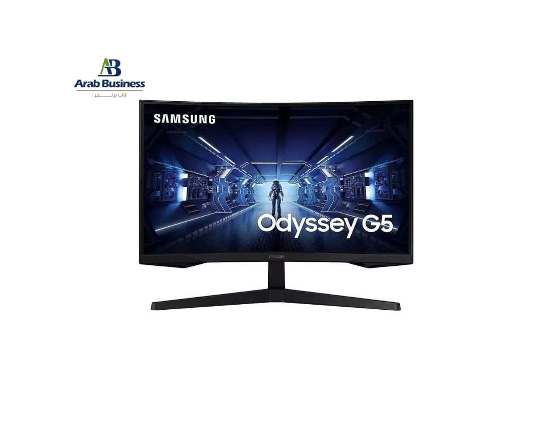 SAMSUNG ODYSSEY G5 LC27G55TQBMXEG 27 INCH 144HZ 1MS 2K VA CURVED GAMING Monitor