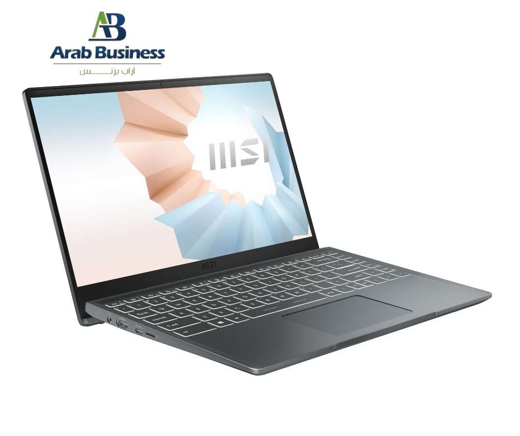 MSI Modern 14 B11MOU Laptop, Intel Ci3-1115G4, 4GB RAM, 256GB SSD, 14-inch FHD, Intel UHD Graphics, FREE DOS, Carbon Grey