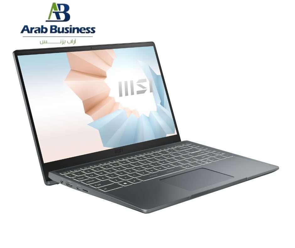 MSI Modern 14 B11M Laptop, Intel Ci5-1155G7, 8GB RAM, 512GB SSD, 14-inch FHD, Intel Iris Xe Graphics, FREE DOS, Carbon Grey