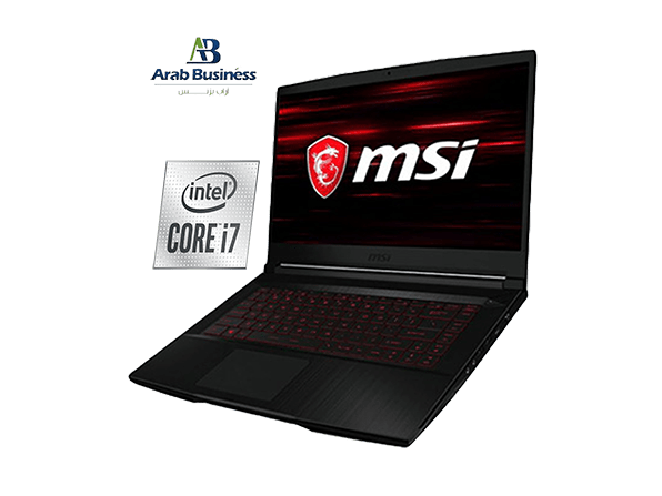 MSI GF63 Thin 11UC,CORE i7 11800H,Ram 16GB,256GB SSD,1TB HDD, RTX 3050 4GB 15.6inch FHD 144hz Win 11