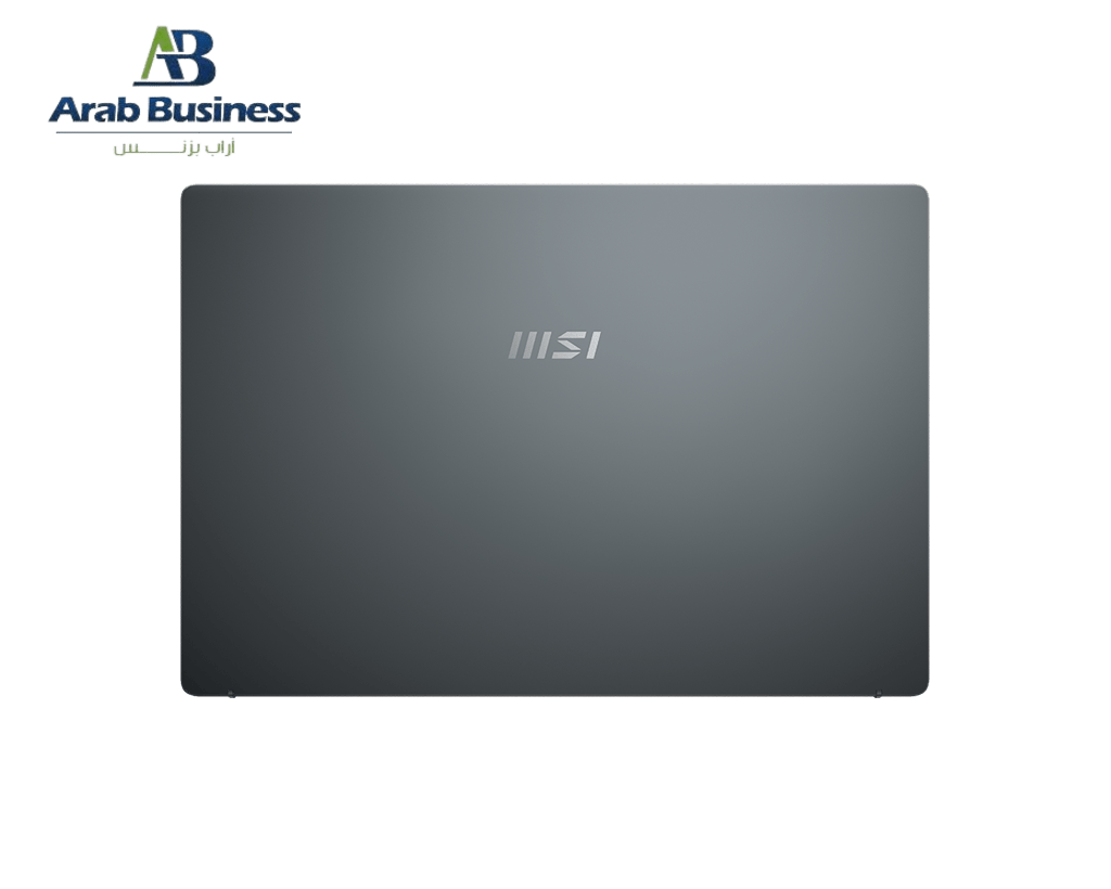 MSI Modern 14 B5M Laptop, AMD Ryzen 5 5500U, 8GB RAM, 256GB NVMe SSD, 14-inch FHD, AMD Radeon Graphics, FREE DOS, Carbon Grey