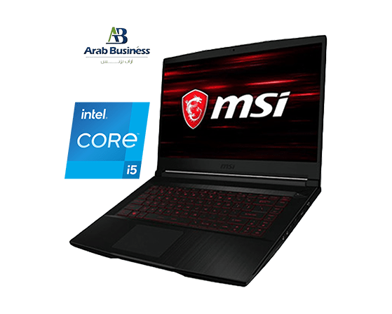 MSI GF63 Thin 10UC Intel &nbsp;i5-10500H 1TB+256 SSD 8GB Ram RTX3050 15.6" Inch FHD