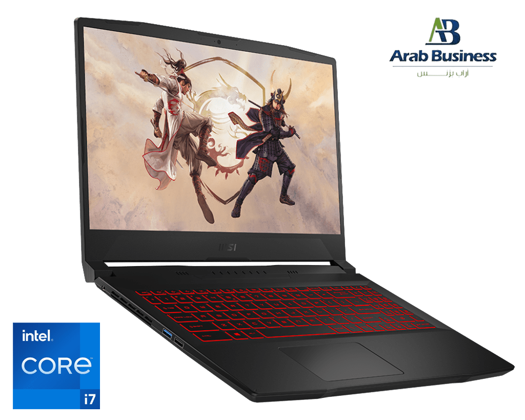 MSI KATANA GF66 11UE- Gaming Laptop- CORE i7 11800H, Ram 16GB, 1TB SSD, RTX 3060 6GB, 15.6-inch 144Hz, Win10