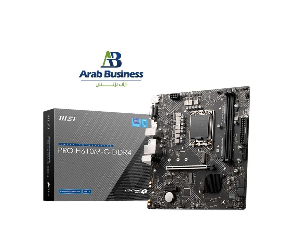 MSI PRO H610M-G DDR4 DDR4 Motherboard