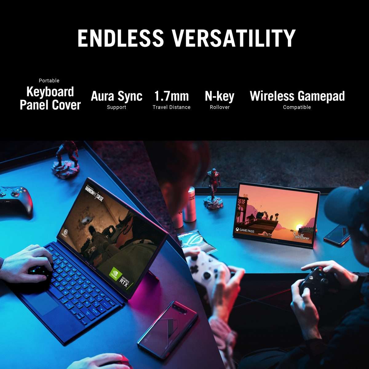 Asus ROG Flow Z13 GZ301ZE-LC178W Intel Core I9-12900H 1TB SSD 16GB Ram Nvidia GeForce RTX 3050Ti 4GB 13.4'' Inch UHD+ Win.11+ ROG XG Mobile (GC31S with NVIDIA® GeForce RTX™ 3080 Laptop GPU)