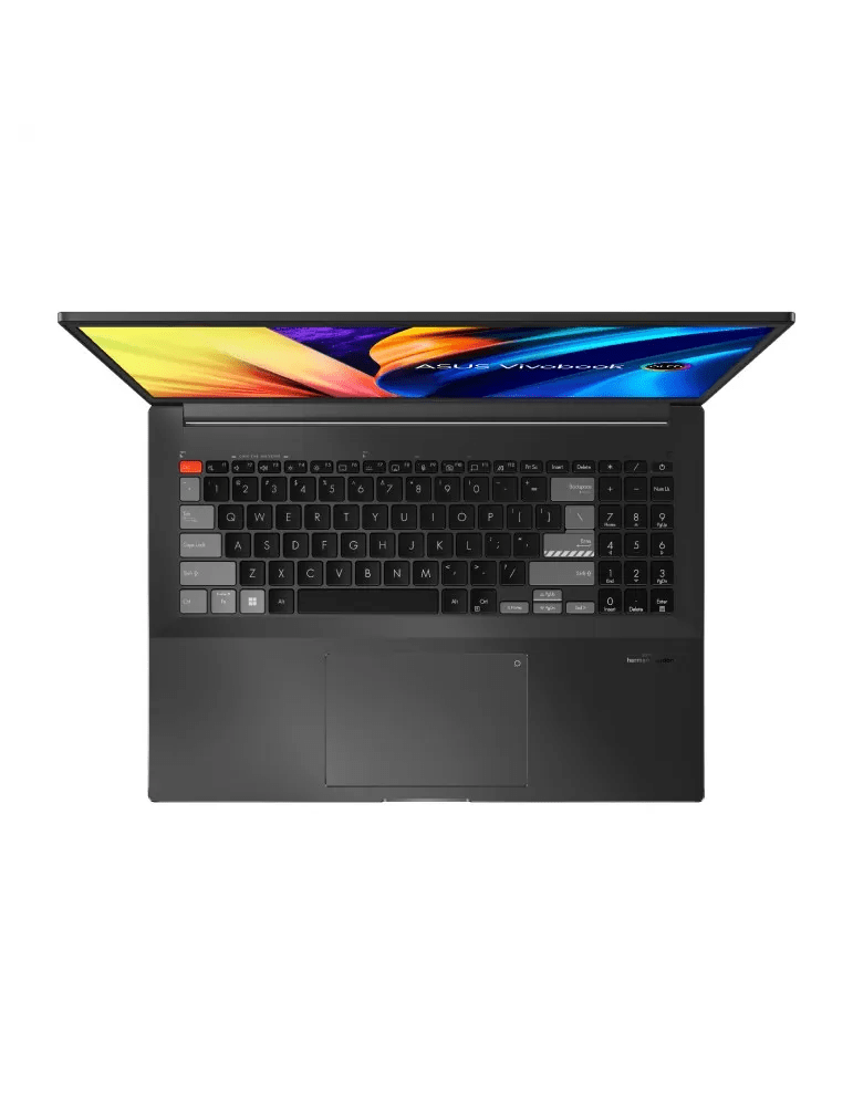 Asus Vivobook Pro 16X OLED M7600QC-OLED007W Amd Ryzen 7-5800H 1TB SSD 16GB Ram Nvidia GeForce RTX 3050 4GB 16" Inch 4K Win.11