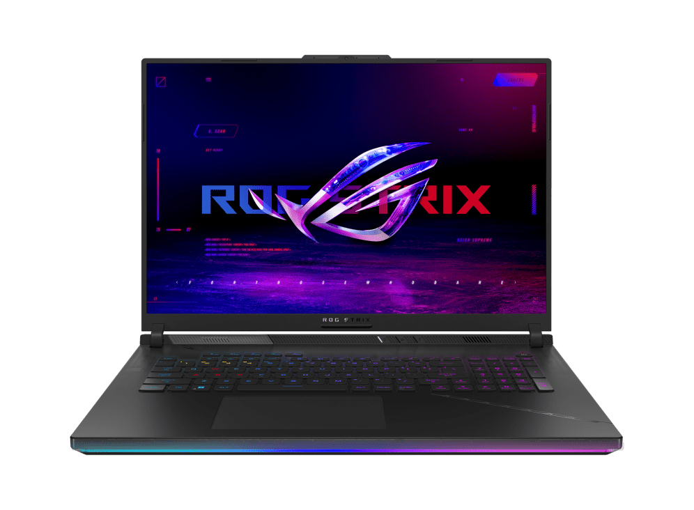 ASUS ROG STRIX SCAR 18 2023 Gaming Laptop G834JZ-N6022W Intel Core i9-13980HX 24-Cores, GeForce RTX 4080 12GB GDDR6, 32GB DDR5 4800MHz, 1TB M.2 SSD, 18″WQXGA QHD 240HZ, Windows 11