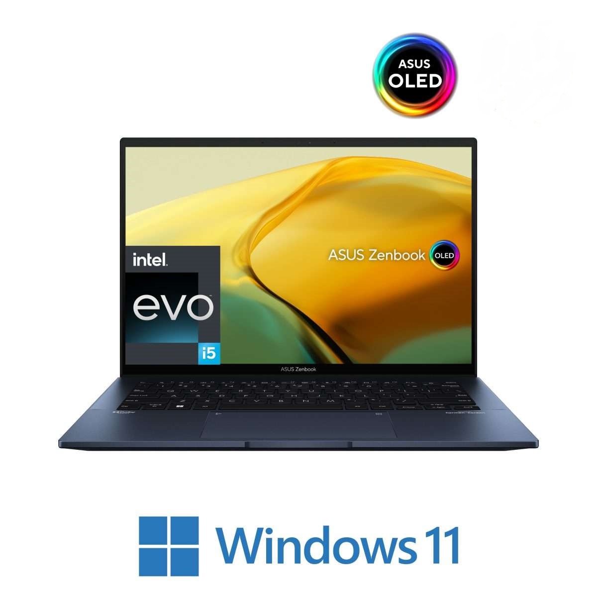 ASUS ZenBook 14 OLED UX3402ZA-OLED005W i5-1240P-8GB DDR5-SSD 512GB-Intel Iris Xe Graphics-14 inch 2.8K UHD OLED-Win11