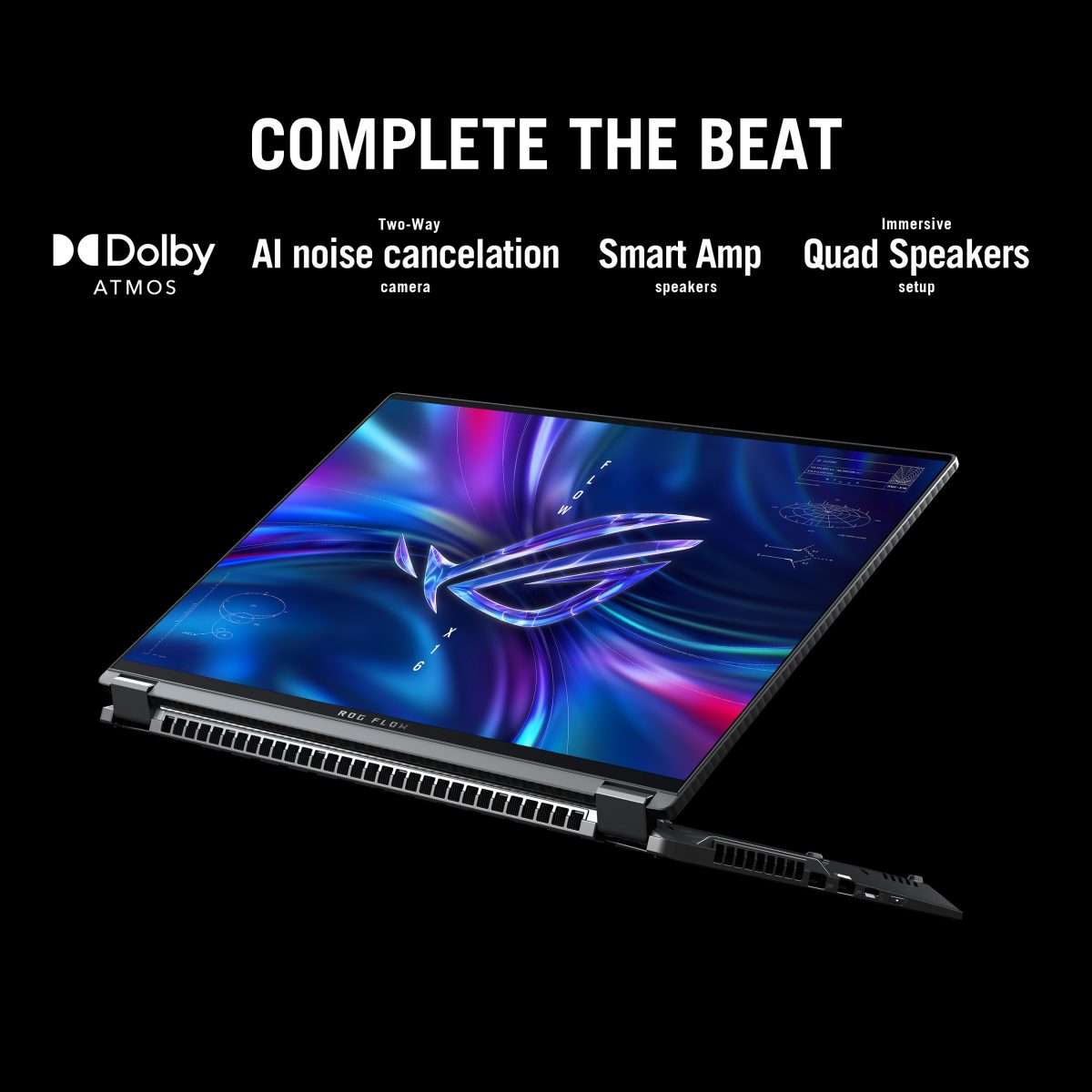 Asus ROG Flow X16 (GV601RM-GRY57W) AMD Ryzen 7 6800HS, 16GB DDR5, 512GB M.2 SSD,Rtx 3060,&nbsp; Windows 11 Home, Eclipse Gray
