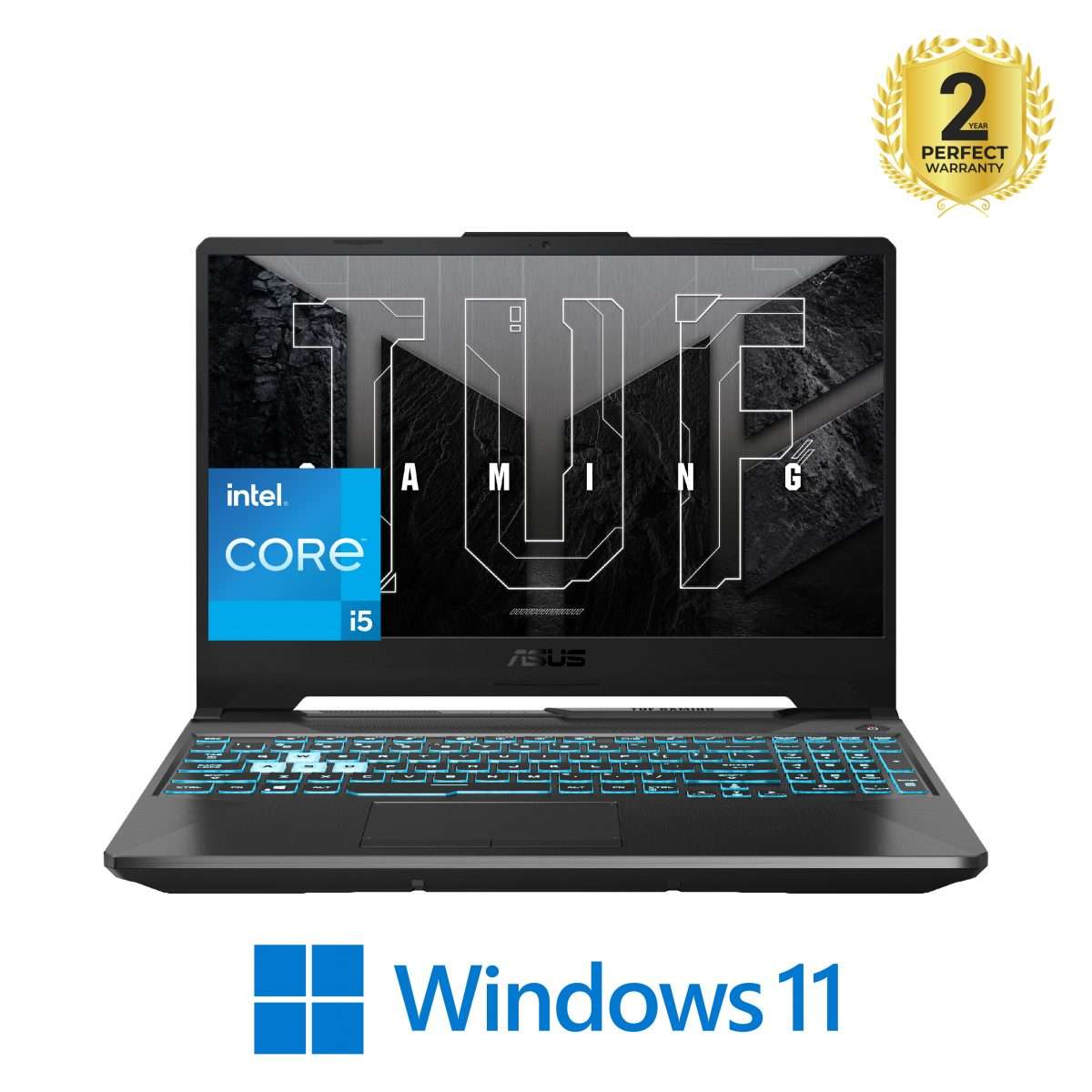 ASUS TUF F15 FX506HF-HN001W, i5-11400H, 8GB, 512GB SSD, RTX 2050 4GB, 15.6 INCH FHD 144Hz, WIN 11