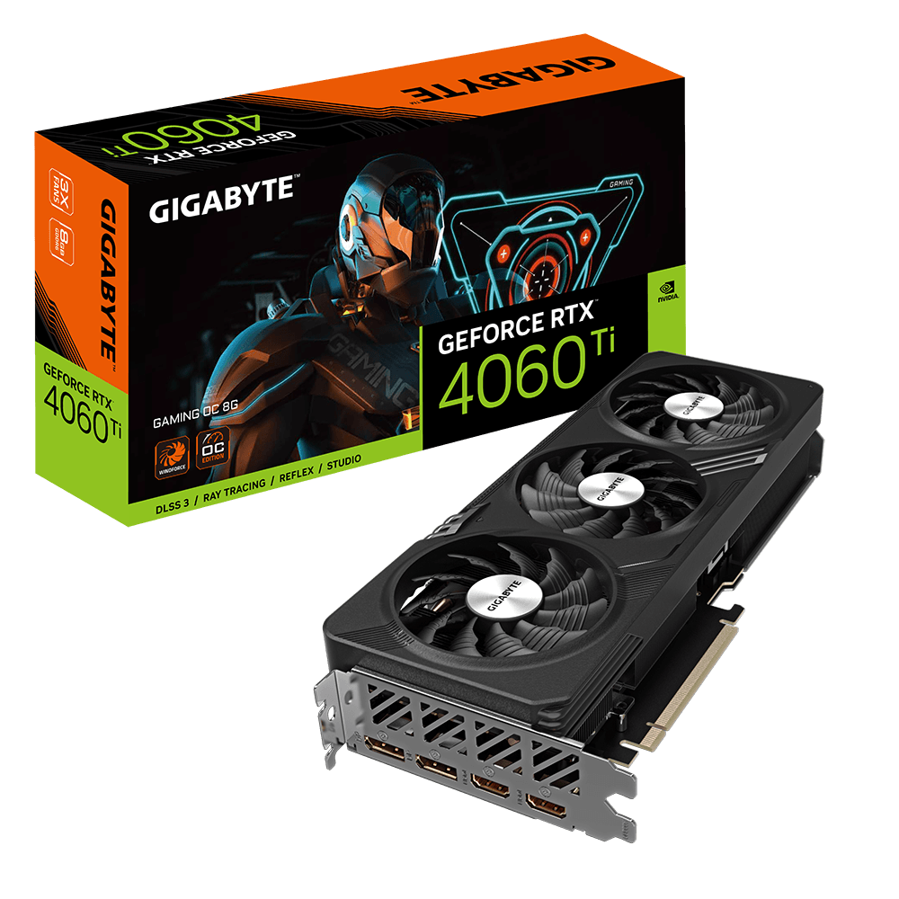 Gigabyte GeForce RTX­­™ 4060 Ti GAMING OC 8G-GV-N406TGAMING OC-8GD