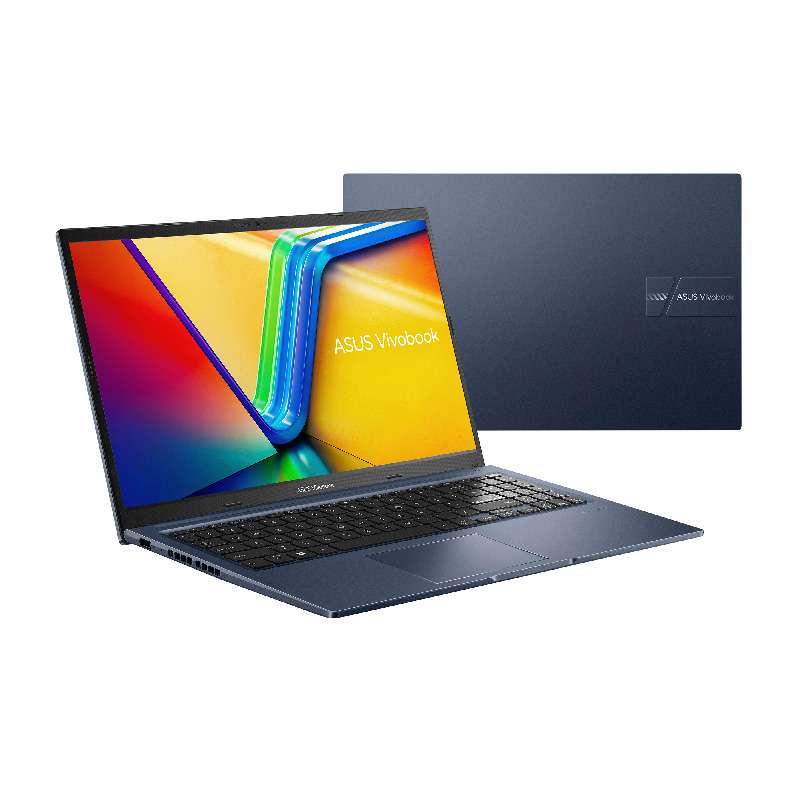 Asus VivoBook 15 X1502ZA-EJ003W Laptop (Intel Core i3-1215U - 4GB Ram - M.2 NVMe 256GB - Intel Iris Plus Graphics - 15.6 Inch FHD - Win11) - Quiet Blue