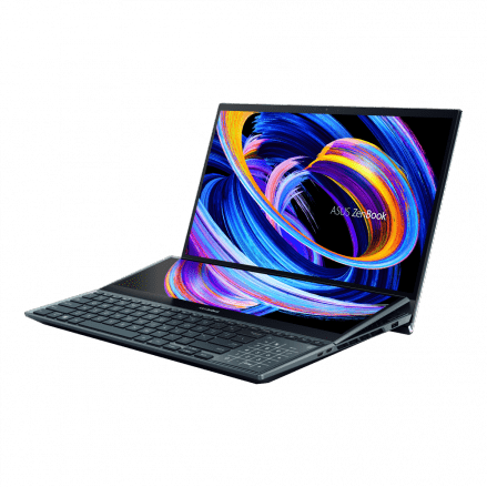 ASUS ZENBOOK PRO DUO 15 OLED UX582ZM-OLED009W INTEL CORE I9-12900H 1TB SSD 32GB RAM NVIDIA GEFORCE RTX 3060 6GB 15.6" INCH 4K OLED WIN.11