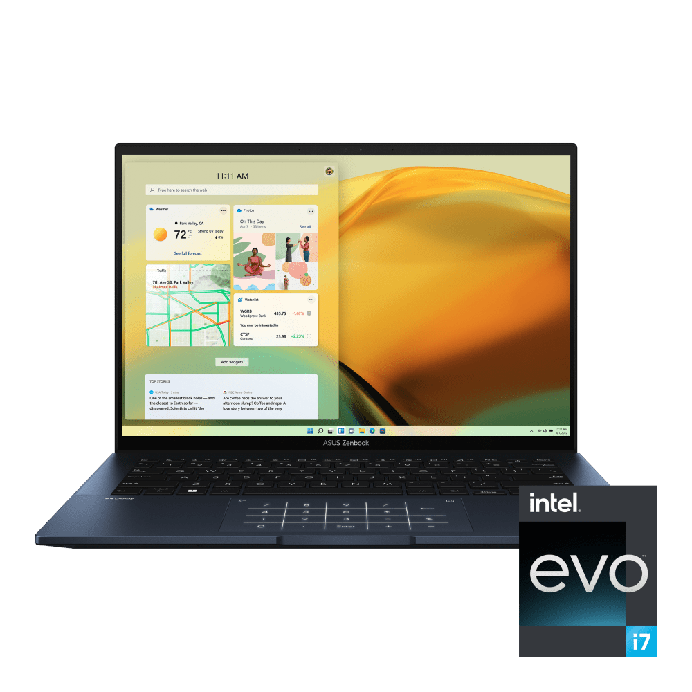ASUS ZENBOOK 14 OLED UX3402ZA-OLED007W INTEL CORE I7-1260P 1TB SSD 16GB RAM INTEL IRIS XE GRAPHICS 14" INCH 2.8K WIN.11