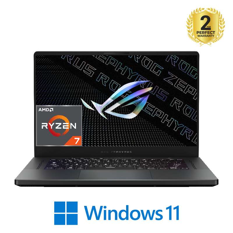 Asus ROG Zephyrus G15 GA503RM-HQ007W Gaming Laptop 15.6-inch WQHD 165Hz AMD Ryzen 7-6800HS 16GB RAM 1TB SSD GeForce RTX 3060 Win 11 90NR0812-M00920