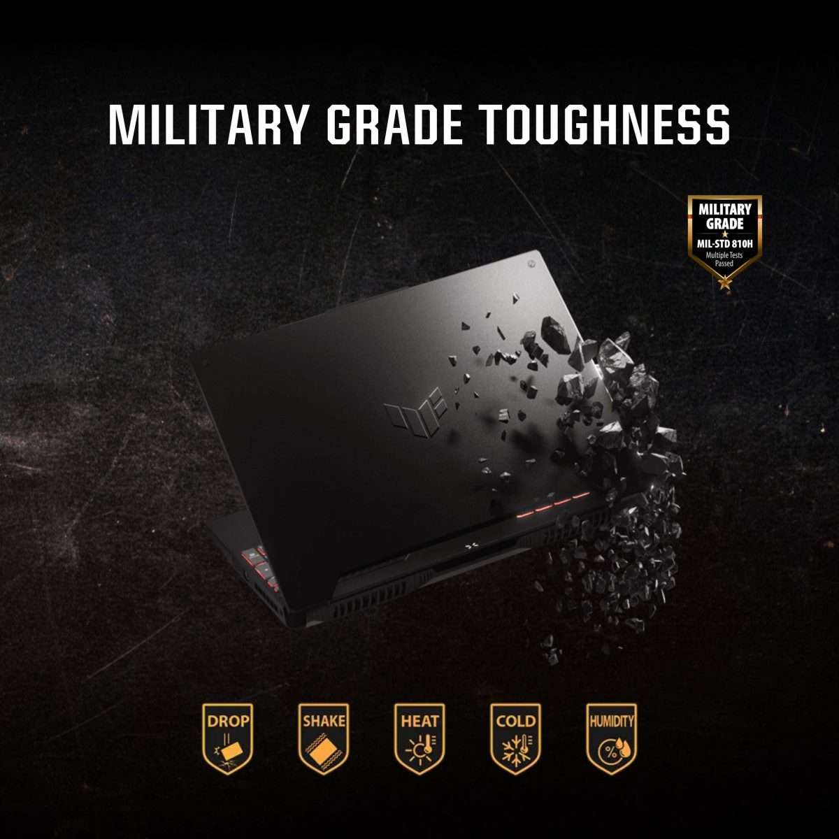 LAPTOP ASUS TUF Gaming A15 FA507RM-HF021W&nbsp; Ryzen 7 6800H Mobile Processor RTX 3060 6GB GDDR6 15.6-inch FHD 300Hz DDR5 16GB 1TB PCIe 3.0 NVMe M.2 SSD Win 11 Home 2 Years Warranty