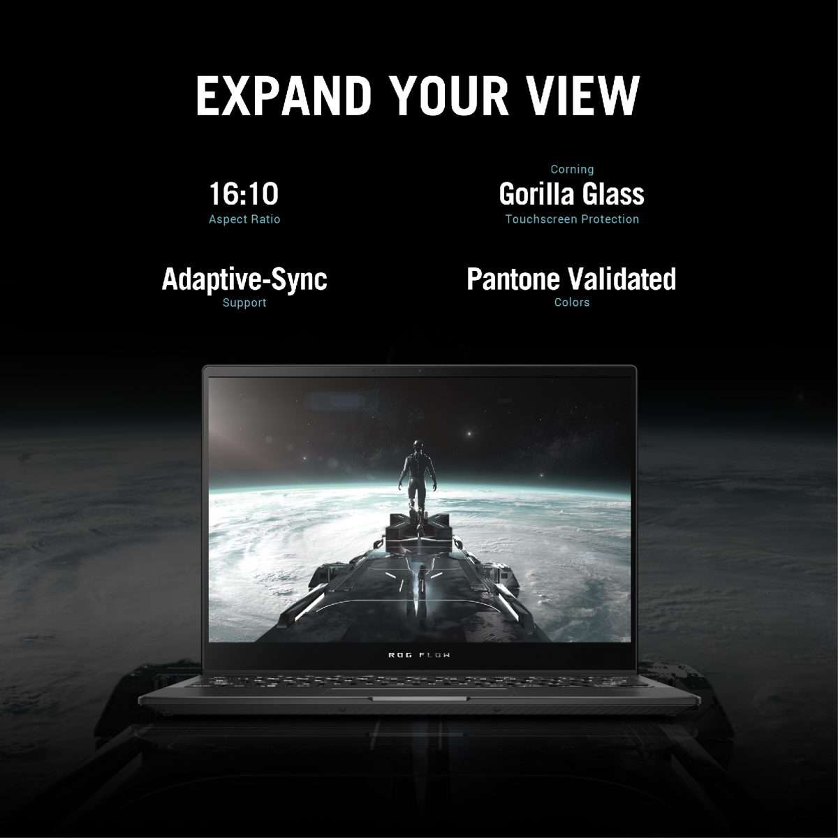 Asus ROG Flow X13 GV301RE-LJ118W Gaming Laptop 13.4 inch WUXGA 120Hz AMD R7-6800HS 16GB RAM 512GB SSD RTX 3050 Ti 4GB Black Win11 90NR0A21-M008F0