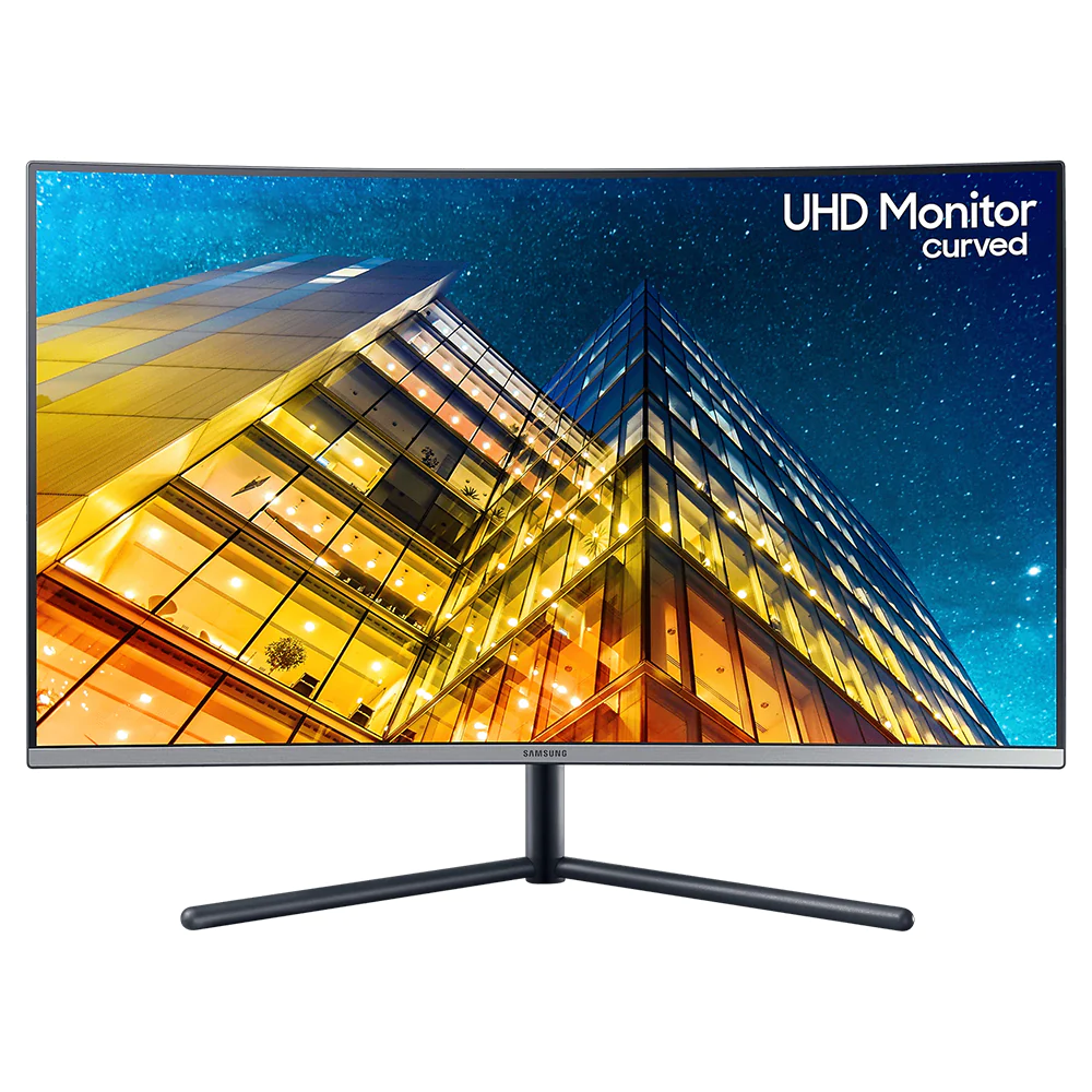 SAMSUNG 32-inch UHD curved monitor with 1 billion shades-LU32R590CWMXEG