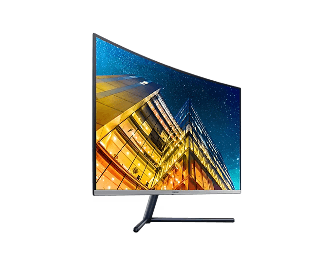 SAMSUNG 32-inch UHD curved monitor with 1 billion shades-LU32R590CWMXEG