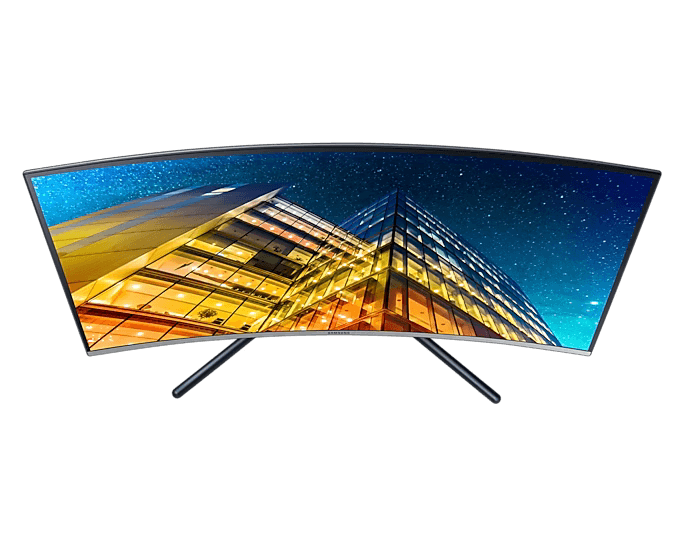 SAMSUNG 32-inch UHD curved monitor with 1 billion shades-LU32R590CWMXEG
