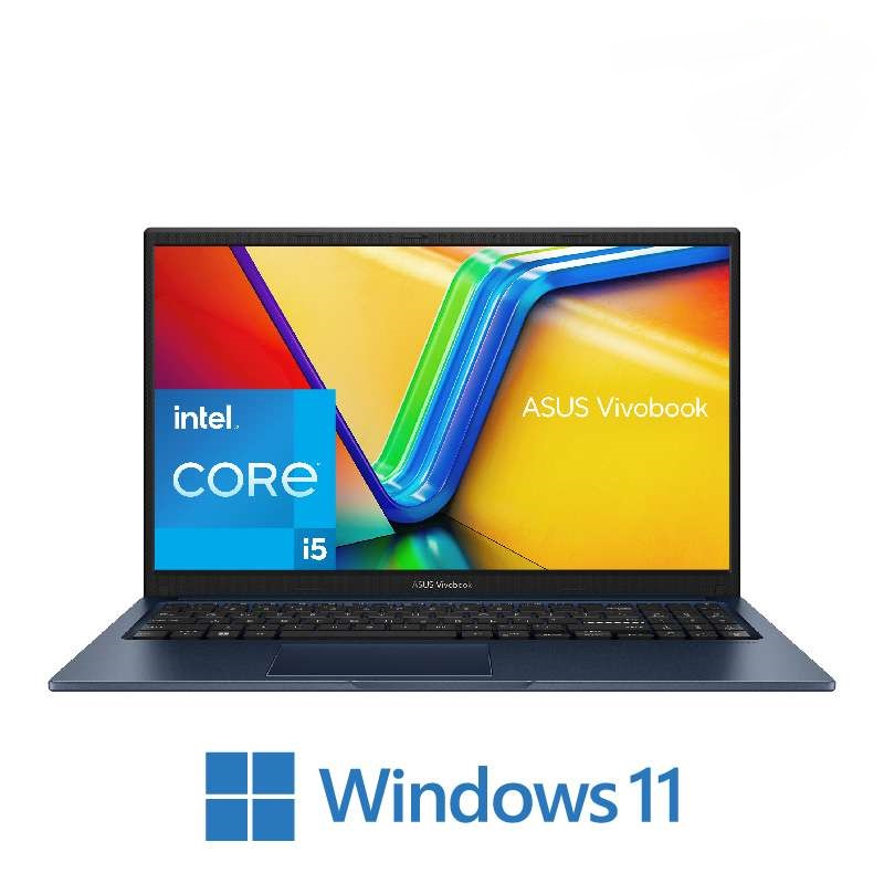 Asus Vivobook15 X1504VA-NJ005W-Intel®Core™ i5-1335U-8GB-512GB SSD- intel®UHD Graphics-15.6" FHD-Win11-Quiet Blue