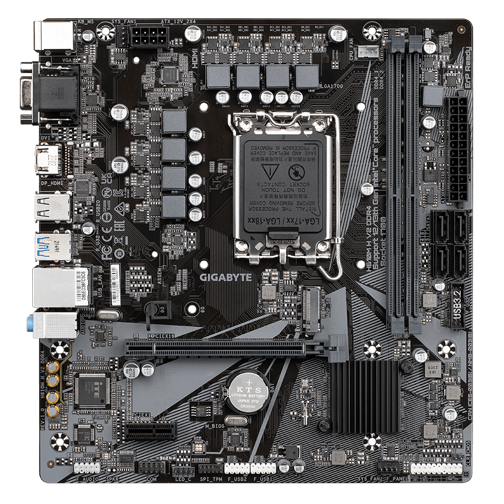 H610M H V2 DDR4 (rev. 1.0)