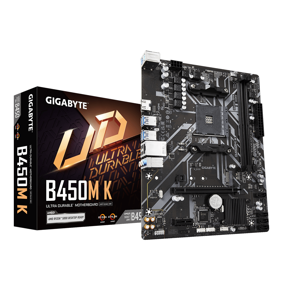 GIGABYTE B450M K Rev 1.0