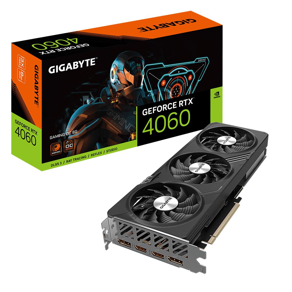 GIGABYTE GeForce RTX™ 4060 GAMING OC 8G