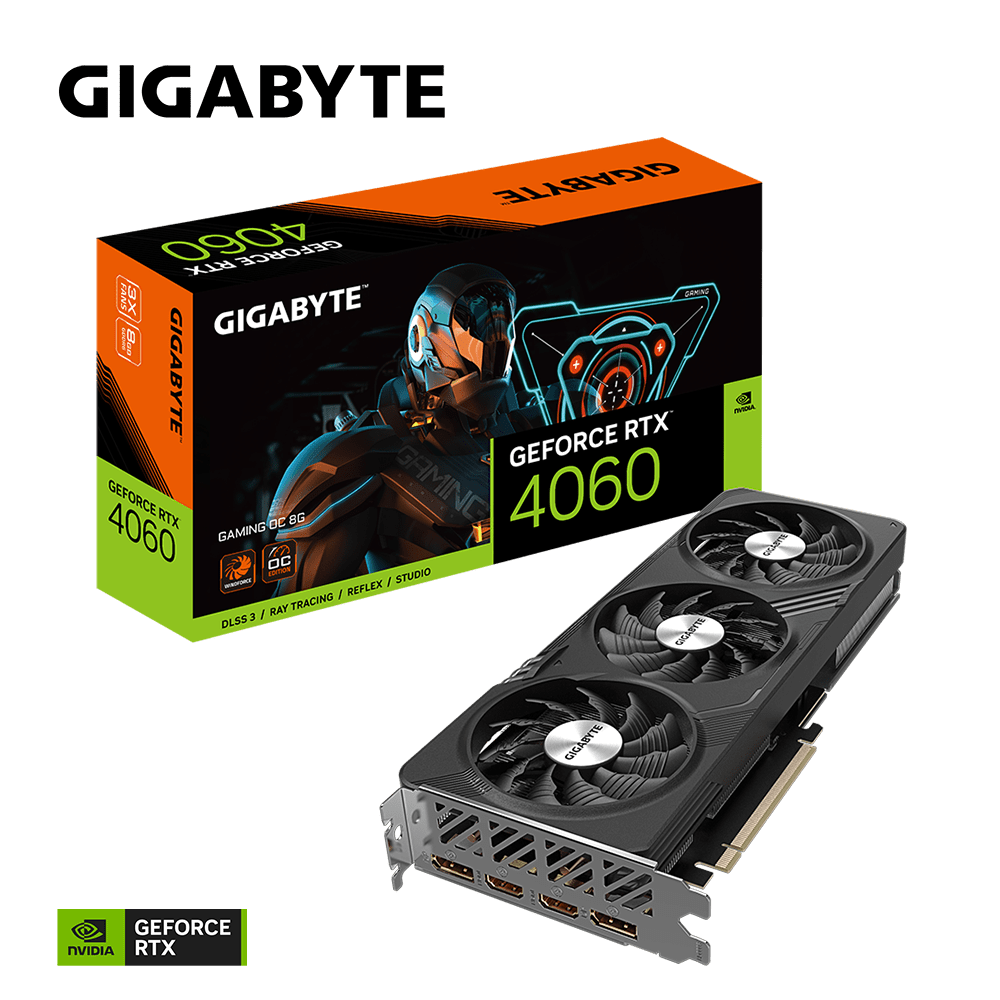 GIGABYTE GeForce RTX™ 4060 GAMING OC 8G