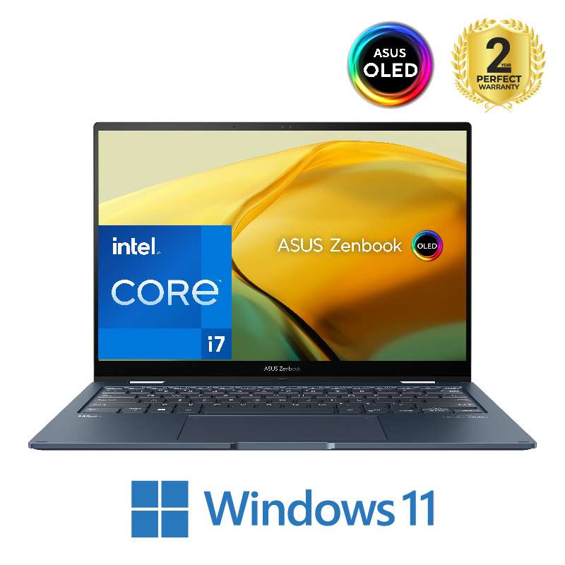 ASUS Zenbook 14 Flip OLED UP3404VA-OLED007W Intel Core I7-1360P - 16GB - 512GB SSD Intel Iris Xe Graphics - 14''- Win 11