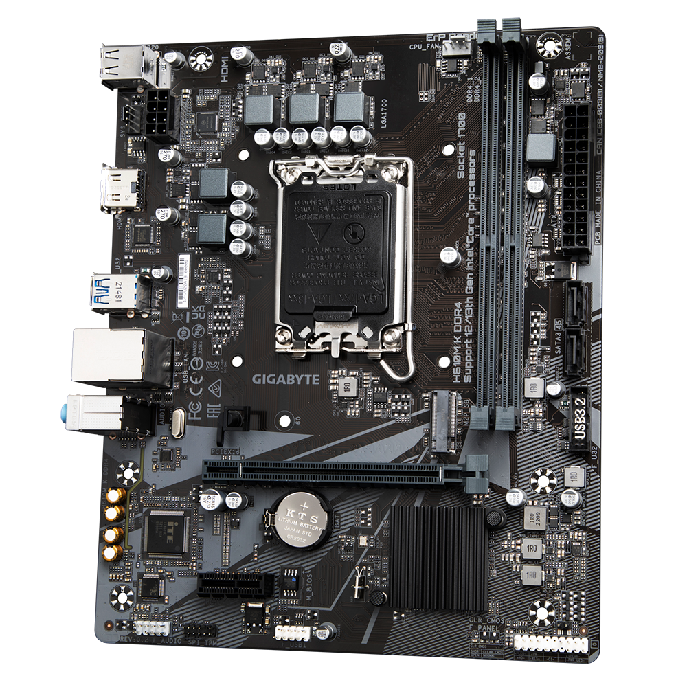 H610M K DDR4 (rev. 1.0) rev. 2.0